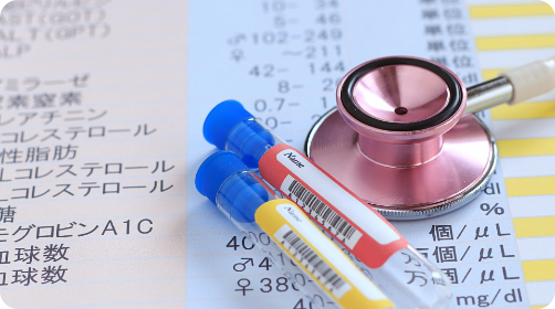 血液検査（血中脂質、肝機能、血糖など）